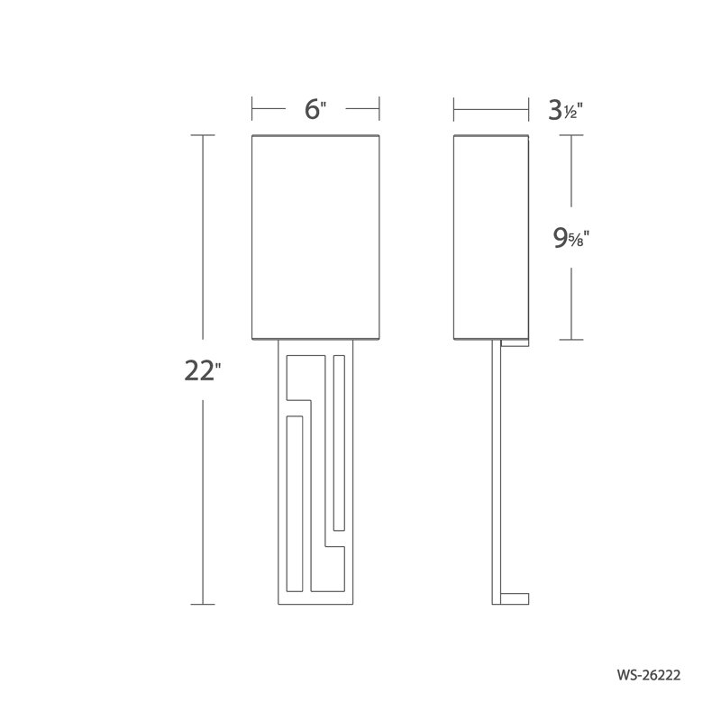 Vander Brushed Nickel Direct Wired Dimmable LED Sconce
