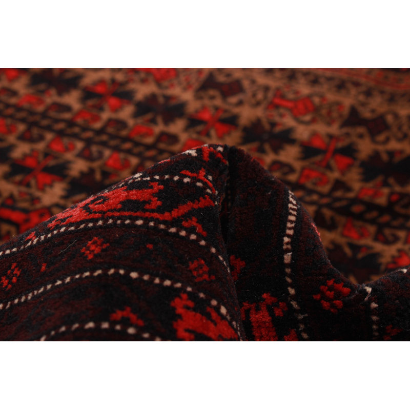 Teimani Brown Rug 3'4" x 5'6"