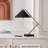 Lampe de table avec port USB Jalen