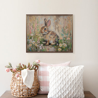 Spring Bunny By Nina Art