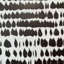 Black and White Polka Dot Modern Wallpaper
