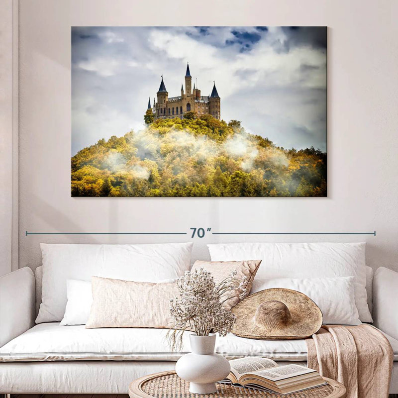 Lilie Hohenzollern Castle, 34" H x 51" W