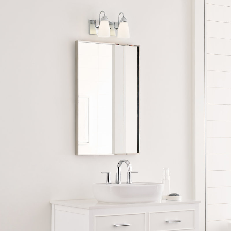 Aitken Dimmable Vanity Light, Yes, Chrome, 2
