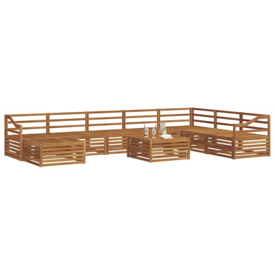 404cm Wide Patio Sectional Set