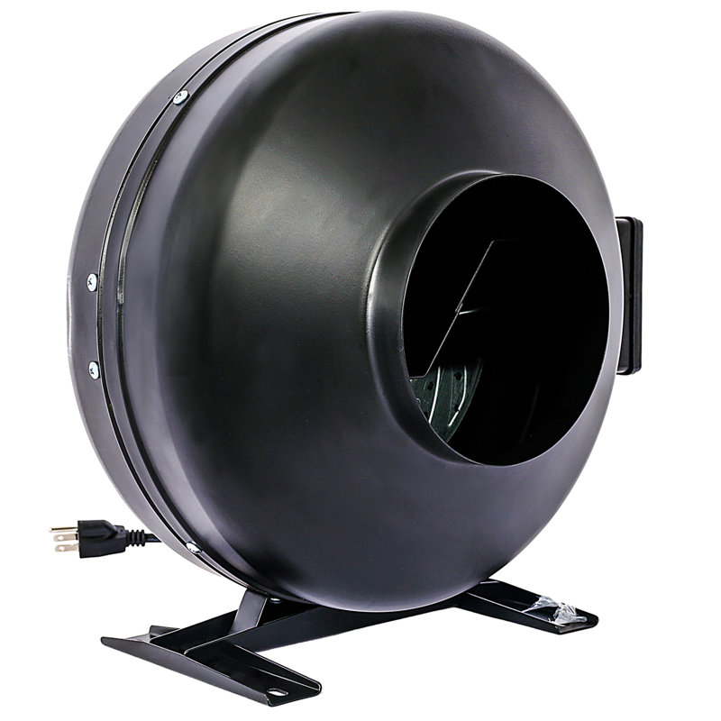 Ventilateur de conduit en ligne 412 CFM: ventilateur de circulation d'air pour la culture hydroponique, les sous-sols et les cuisines