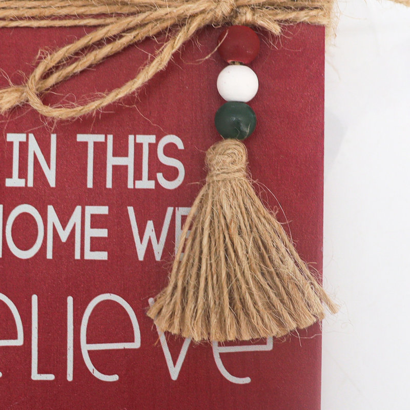 In This Home We Believe Decorative