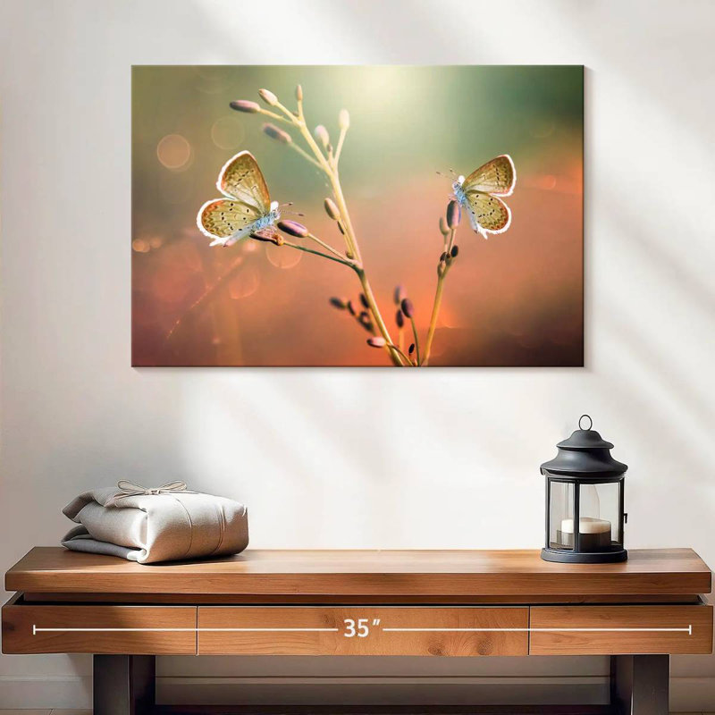 Brampt Butterfly Pair, 16'' H x 24'' W