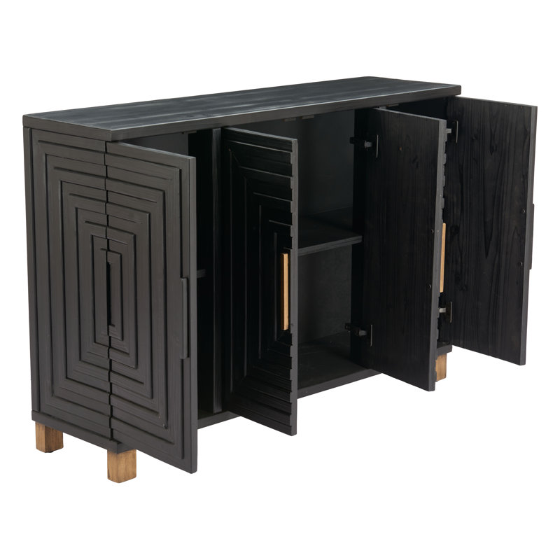 Daejon Trazo Cabinet Black