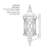 Bexley Manor Aluminum Wall Light