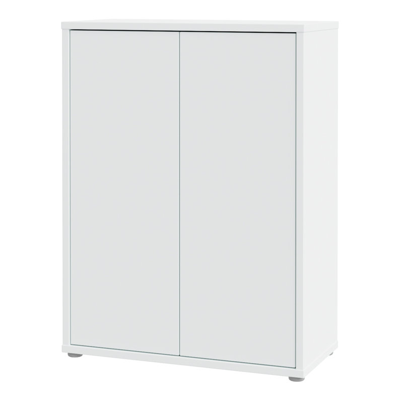 Alice Springs 8 Pair Shoe Storage Cabinet, Grey