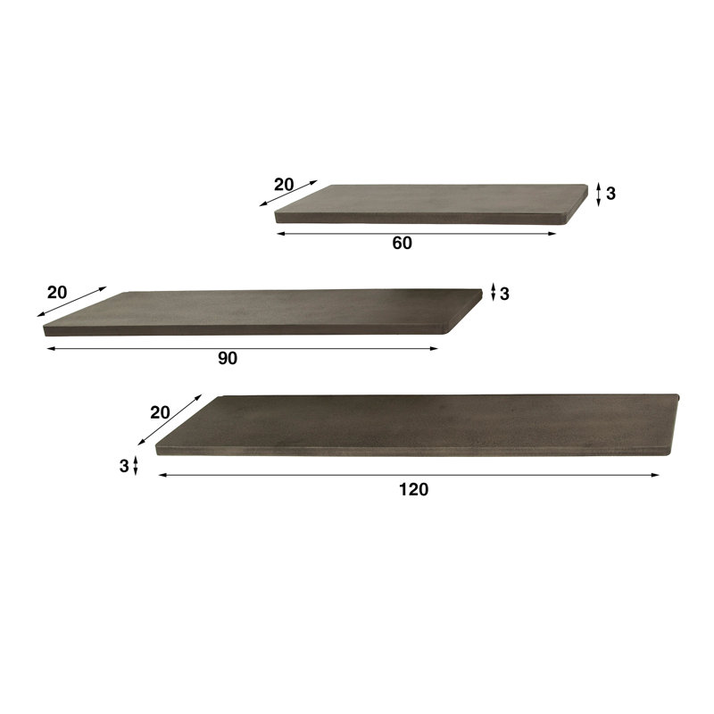 Fero Metal Floating Shelf