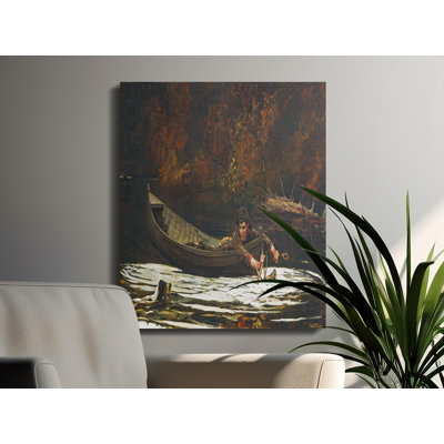 Gonsalves 1 Piece Wrapped Canvas Wall Art Set