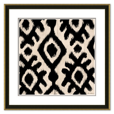 «Stitched Black On White» par Dana Gibson