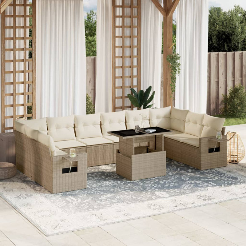 Ensemble de canapé de jardin Vidaxl