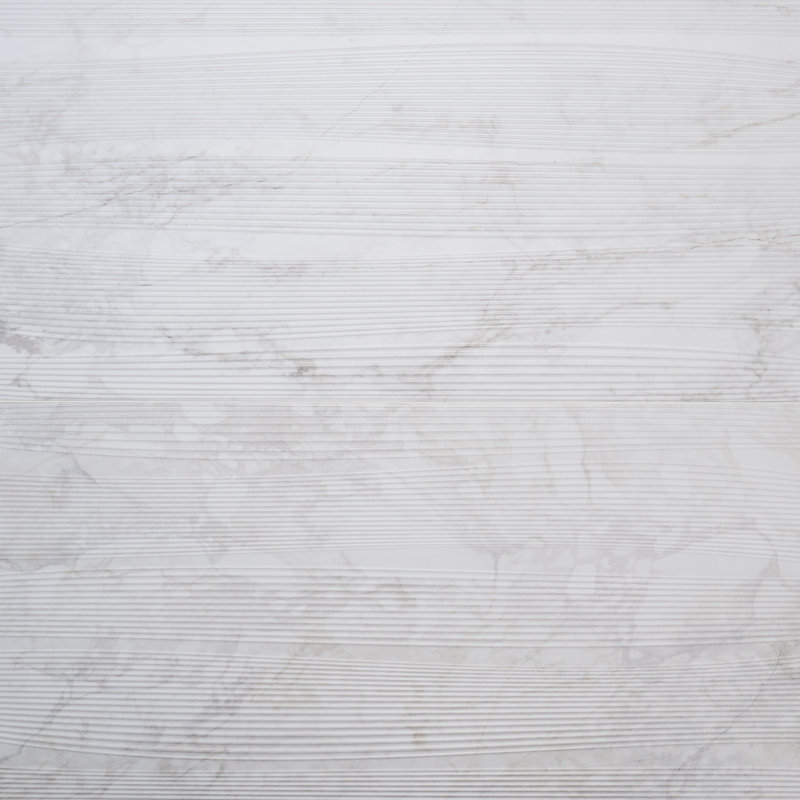 Autograph Vibe 24X48 3D TeXtured Marble Look Matte Porcelain Tile, Caldia Oro White