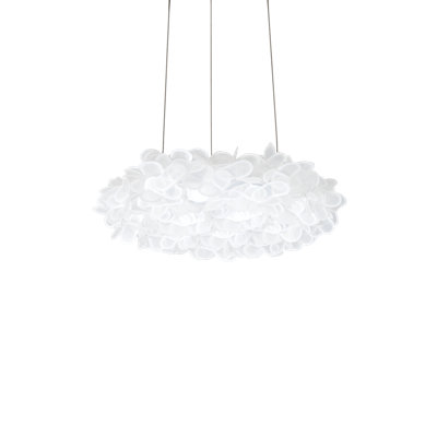 Luminaire suspendu géométrique à DEL 1 lumière Fluffy