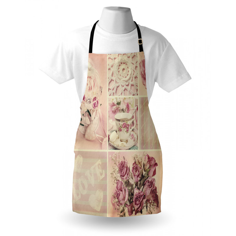 Tablier de flore shabby