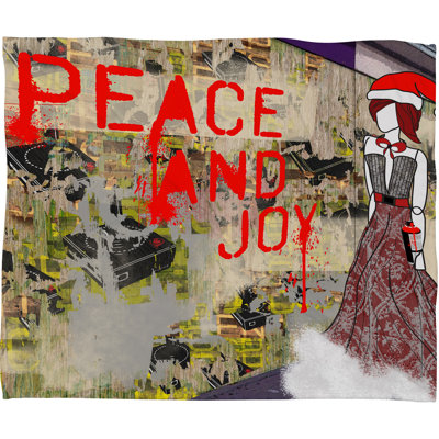 Jeté polaire en peluche de fêtes urban Amy Smith