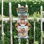 12 " Handmade Nutcracker Shatterproof Hanging Figurine Ornament