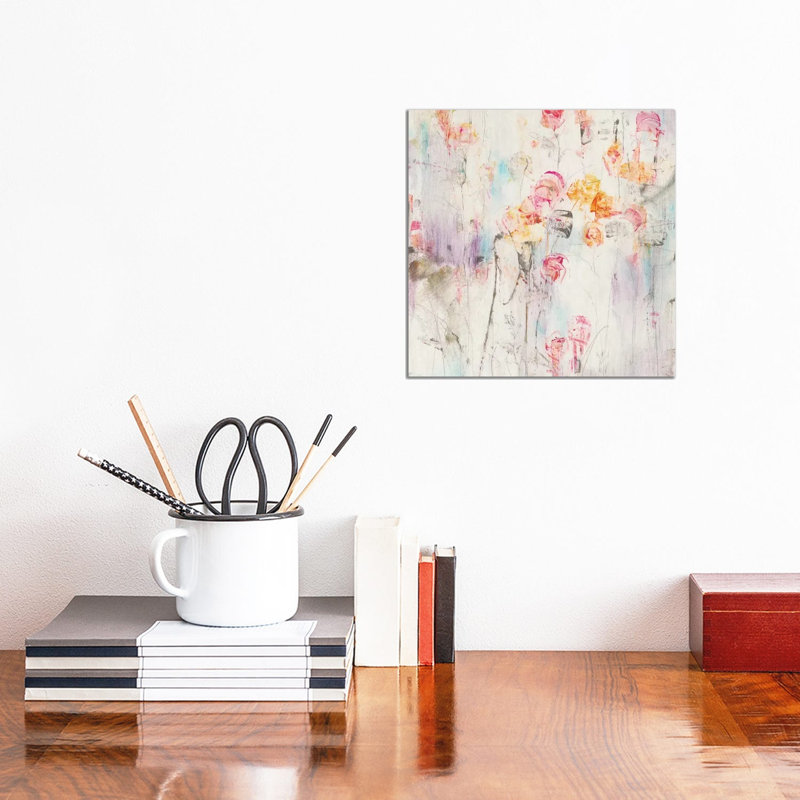 Lion Love by Collin Bogle - Print on Canvas, 30.48 cm H x 30.48 cm W, No Frame