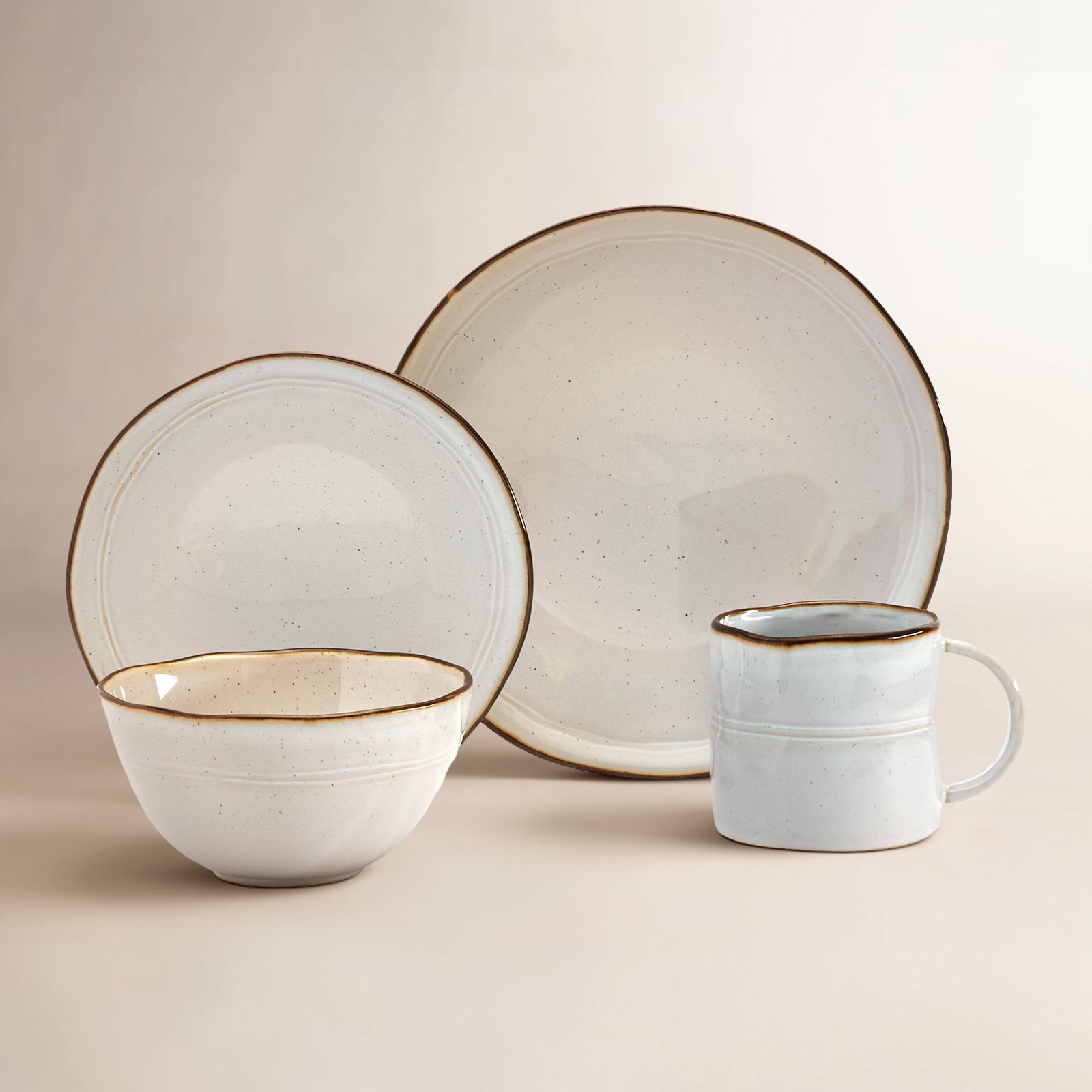 Arda Stoneware Dinnerware Set