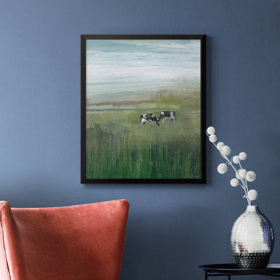 Out to Pasture I Premium Framed Canvas - Ready to Hang