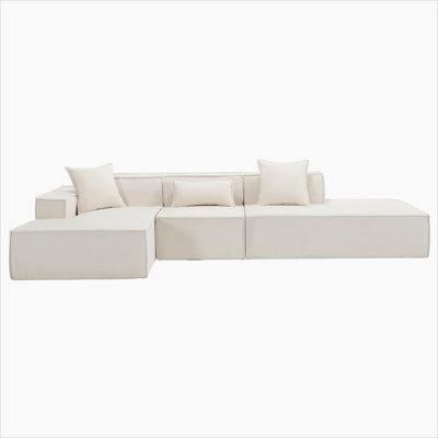 Modular Combination Living Room Sofa Set, Modern Minimalist Sofa, Free Installation Sofa