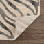 Tapis taupe / gris clair à imprimé animalier Edsel-1761034874