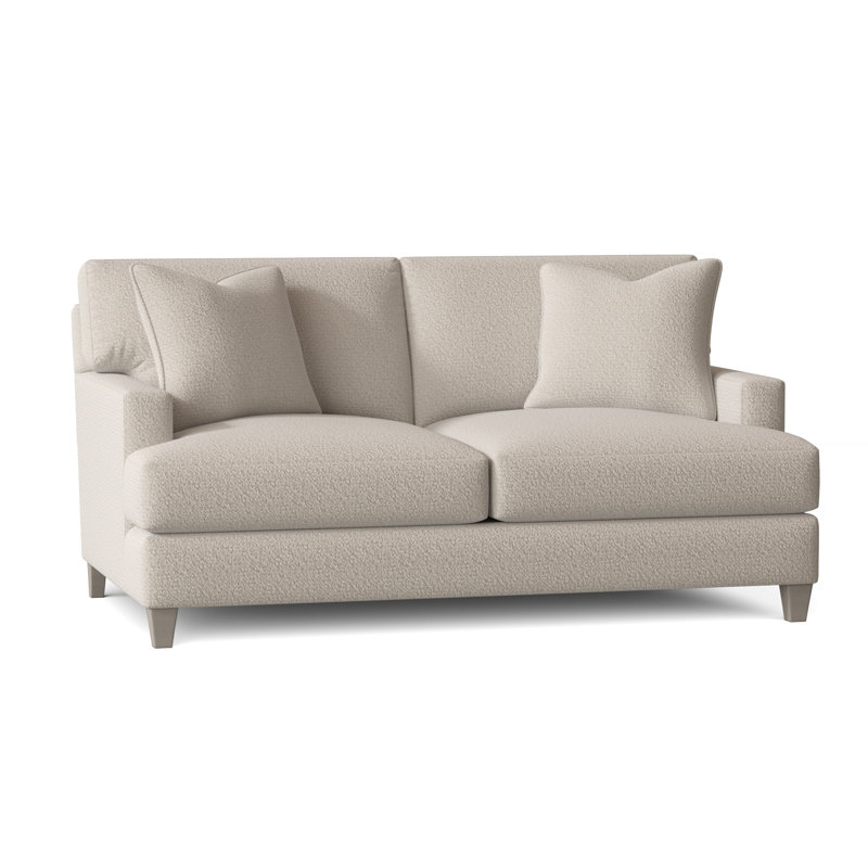 Mila Upholstered 65'' Loveseat, Blanca, Cream Boucle 1146-002