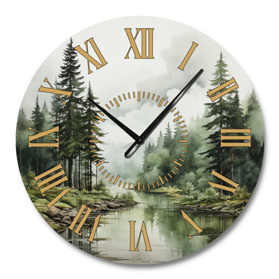 Horloge murale Pine
