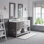 Madalyn 60" Double Sink Bathroom Vanity Set