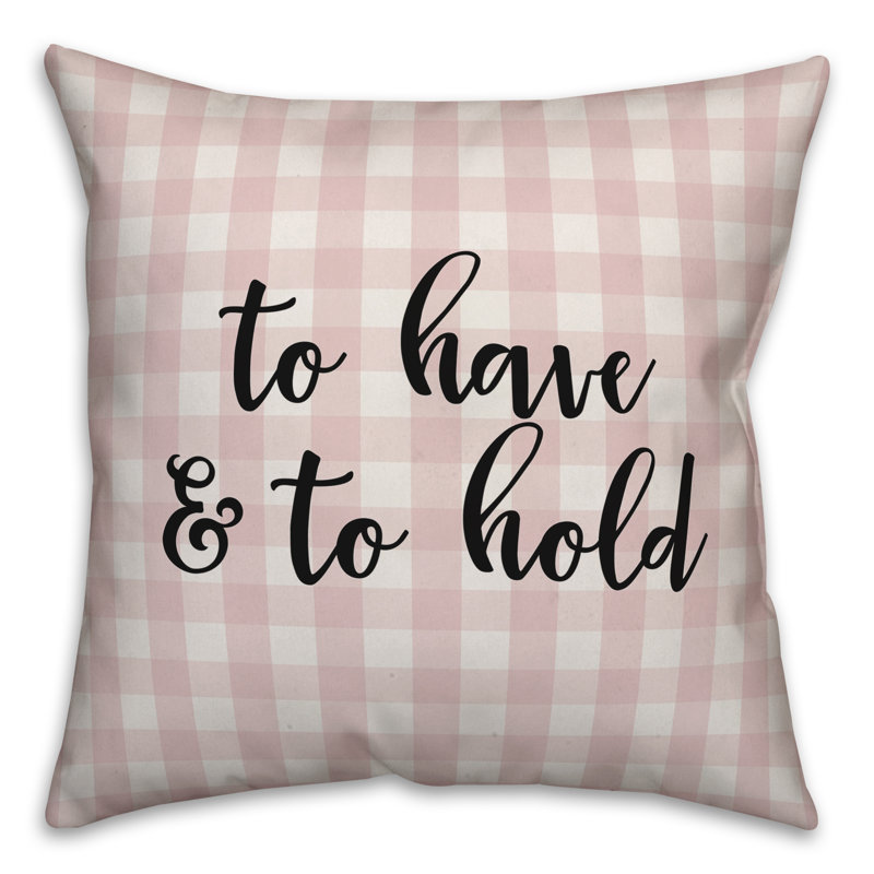  avoir un coussin décoratif, Rose / Noir, Housse de coussin