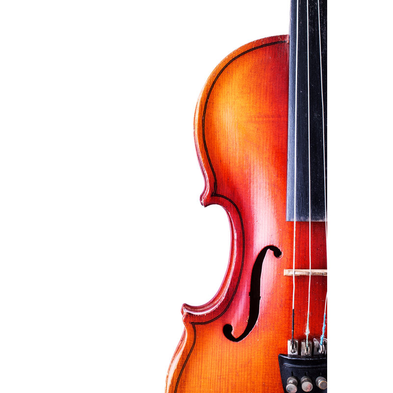 Old Violin by Mars58 - Wrapped Canvas Print, 91cm H x 61cm W x 3.8cm D