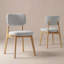Chaise d'appoint rembourrée en bois massif-128944780-128944779