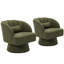 Fauteuil demi-tonneau pivotant Modern-131157841-131157842