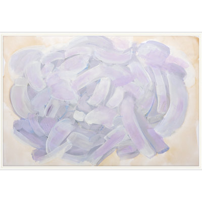 «Amethyst Sky 3» par ZBC Everyday - Peinture encadrée sur papier