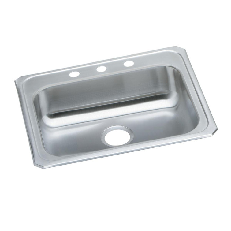 Celebrity 25" L x 21" W Drop-In Kitchen Sink