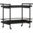 Labarbera Metal Bar Cart - Black-1743180970