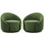 Aunna 89.2Cm Wide Swivel Barrel Chair-137911690