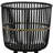 S/3 Bamboo Footed Planters 11/13/15"-1302570568-1302570571