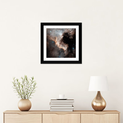 « the north america nebula (ngc 7000) » par charles shahar, reproduction d’impression sur toile tendue