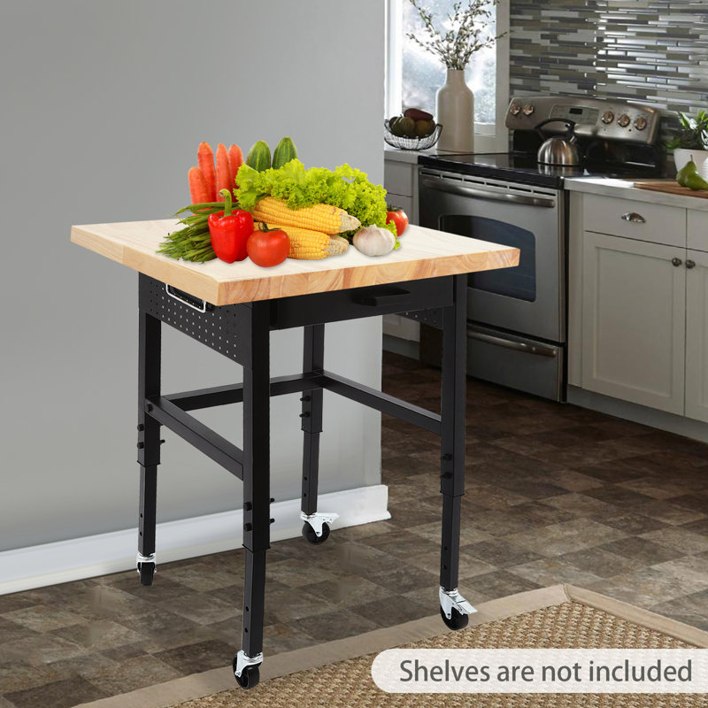 Rectangular Countertop NOT INCLUDING SHELVES, 1.50" H x 24" W x 24" W D