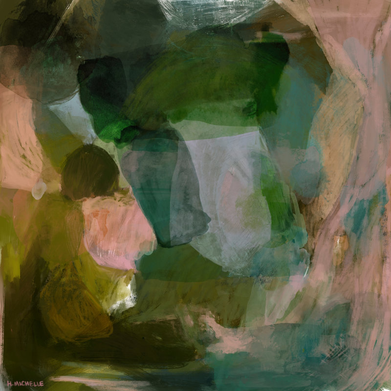 «Berkel Man manifeste On Canvas» par Hayley Michelle, reproduction, H 12 po x l 12 po