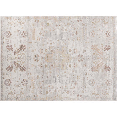 Transitional One-of-a-Kind Rectangle 9' X 12'1" Hand Knotted Area Rug