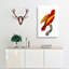Lory by F. Levaillant - Wrapped Canvas-55323726