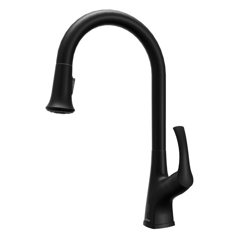 Robinet de cuisine Karran Chantilly, Noir mat