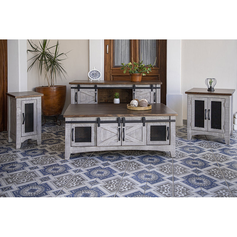 Table basse 8 portes Giesela