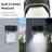 Black Led Outdoor Wall Light