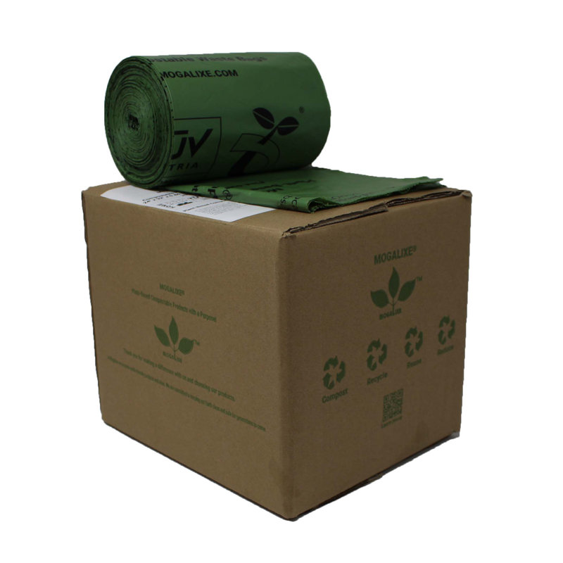 Compostable 13 gallons Mogalixe Sacs poubelle