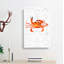 West African Crab by Albert I - Wrapped Canvas Painting-55330423